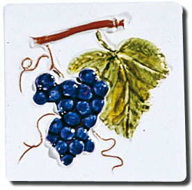 Carrelage - Les fruits - Nom du décor - Motif - Design - Faïence de Provence à Salernes